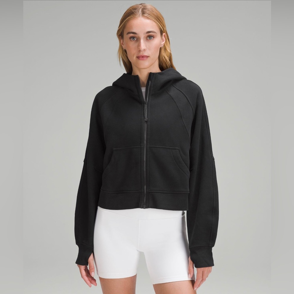 Scuba lululemon oversized full zip sweater